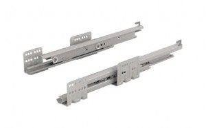 HETTICH 9240891 Actro 40kg teljes kihuzású sín 450 mm va18 mm, SiSy, szett