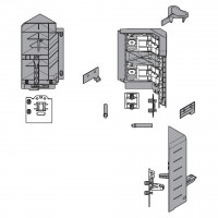 BLUM Z33D00E0A6 Space Corner Antaro syncromotion fehér