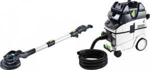 FESTOOL 576696 Hosszúszárú falcsiszoló LHS 2 225/CTL 36-Set PLANEX