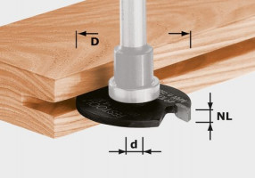 FESTOOL 491060 Tárcsás horonymaró HW D40x5