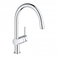 GROHE 30434000 Csaptelep VENTO C- kihúzható kifolyócsővel- gyöngyözővel, króm