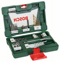 BOSCH 2607017314 48 darabos V-Line TiN fúró- és fúrószerszámkészlet teleszkópos