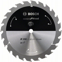 BOSCH 2608837673 Pilový kotouč Standard for Wood pro AKU pily 150×1,6×10mm, 24