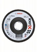 BOSCH 2608619200 Lamelový kotouč Best for Metal X571, lomený, pr. 115 mm, P120