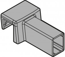 BLUM ZC7U11E0 Ambia-line kereszt relinghez LBX free szén fekete CS-M