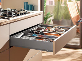 BLUM set Merivobox M 450mm 70kg Orion szürke