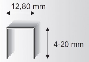 Kárpit kapcsok 338/14-140, 23520 db