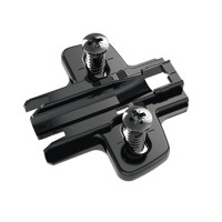 HETTICH 9091799 szerelő talp Sensys D=0 euro obsidian