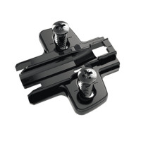 HETTICH 9091801 szerelő talp Sensys D=3 euro obsidian