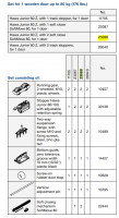 HAWA 23088 Junior 80 Z toló belső illeszthető vezető 80kg-ig