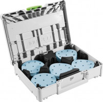 FESTOOL 578193 Csiszolóanyag-Systainer3 Granat SYS-STF D125 GR-Set