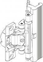 HAWA 27796 Concepta 25/35 sada závěsů s tlumením