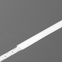 StrongLumio takaróprofil  Slim/Smart10 LED profilhoz tejfehér 1m