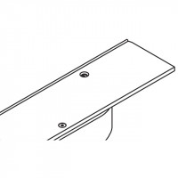 HAWA 24914 Folding Concepta 25 alsó profil 2120mm