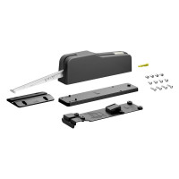 HETTICH 9339518 WingLine L/S új Push/Pull to move készlet, könnyű ajtóhoz, antra