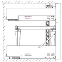 HETTICH 9209613 konténer rajz M1:1 (szett 1