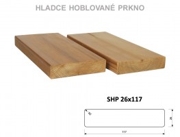 TERASZ ThermoWood hasáb SHP 26/117/3900