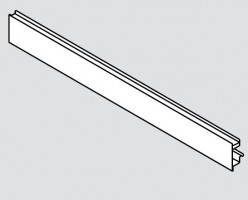 BLUM ZV7.1043MN1 lemez frontra horony Legrabox fehér