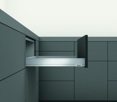 BLUM 770N4502S oldalfal Legrabox N 450mm szürke