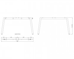 MILADESIGN lábazat Mobilar M5414T–S fehér