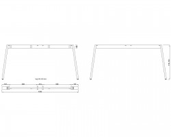 MILADESIGN lábazat Mobilar M6316E–S antracit