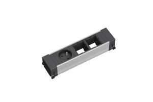 BACHMANN 916.003 dugaszoló aljzat egység Power Framehez, 1x 230 V + 2 modu