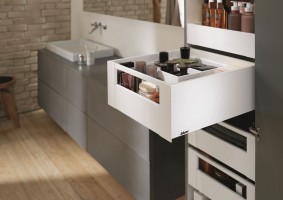 K-BLUM SpaceTower Legrabox C Pure, szürke OG-M, KB-450 mm