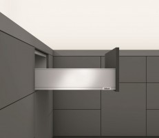 K-BLUM Legrabox K 500 mm/70 kg, Blumotion/TOB, sötétszürke OG-M, expando