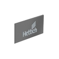 HETTICH 9123005 Arcitech takarósapka logóval antracit