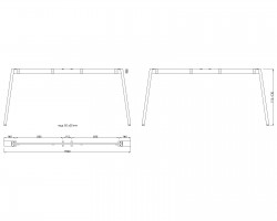 MILADESIGN lábazat Mobilar M6316–S fehér