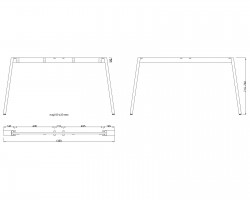 MILADESIGN lábazat Mobilar M6314–S fehér