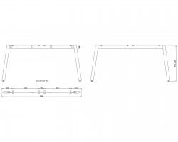 MILADESIGN lábazat Mobilar M5416T–S fehér