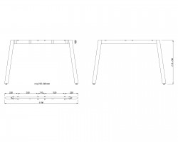 MILADESIGN lábazat Mobilar M5412T–S fehér