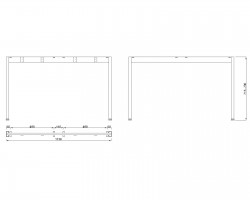 MILADESIGN lábazat Mobilar M6312 antracit