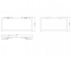 MILADESIGN lábazat Quark Q7216-Z antracit