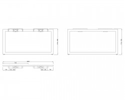 MILADESIGN lábazat Quark Q7214-Z antracit