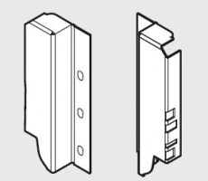 BLUM Z30B000S.04 hátlap tartó Antaro "B" fekete J+B