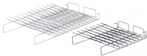 HETTICH 75810 drót irattároló alacsony 730 mm fekete