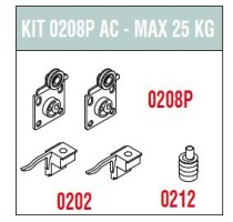 SISCO 0208P vasalat szett külső ajtóra 25kg